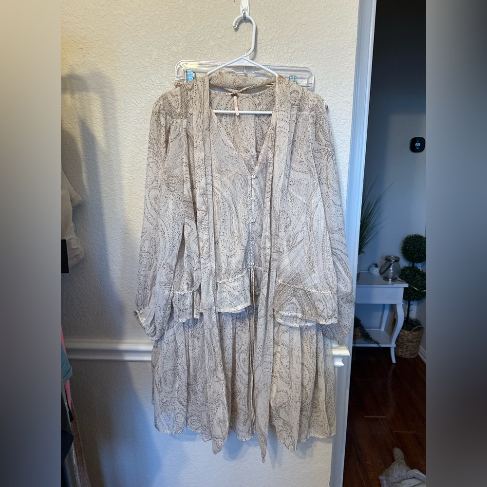 Large two piece set free people beach preloved - Picture 14 of 16